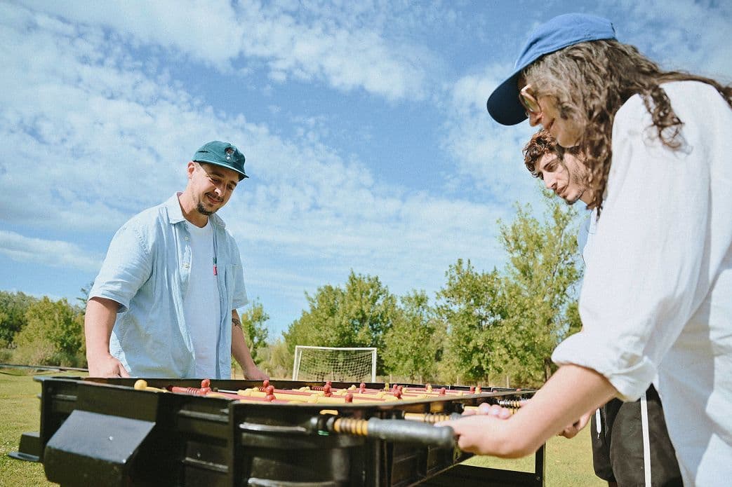 people playing