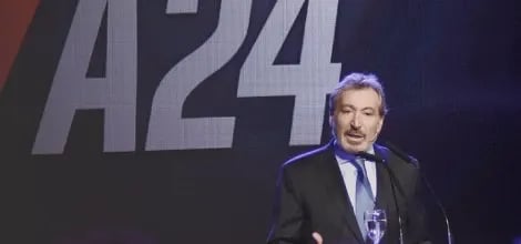speaker giving a speech