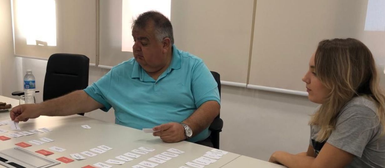 Card sorting
